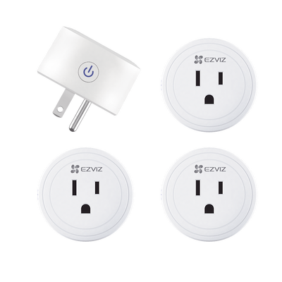 Kit de Enchufe Inteligente   Incluye 4 piezas   Wi-Fi   Control a través de la Aplicación   Conecte los Dispositivos del Hogar   Permite Personalizar Horarios   Compatible Con Asistente de Voz de Google y Alexa