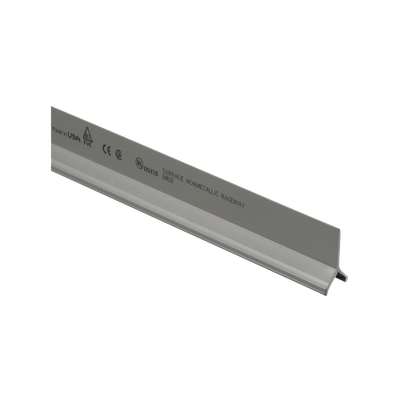 Divisor para uso con canaletas T70, Material PVC Rígido, 2.4 m de Largo, Color Gris Internacional