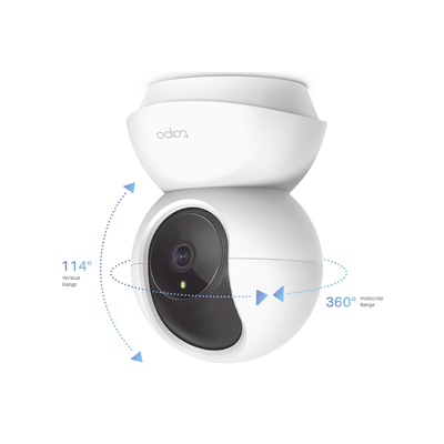 Cámara IP Wi-Fi para Hogar   Resolución 2 MP   Audio Doble Vía   Visión nocturna   Notificación Push   Google Assistant y Amazon Alexa