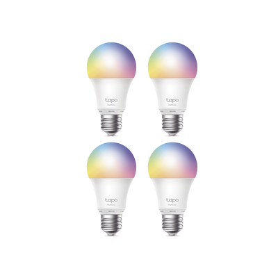 Kit 4 Focos WIFI Multicolor, Intensidad y Color Regulables, Comandos de Voz Mediante Amazon Alexa Google Assisten