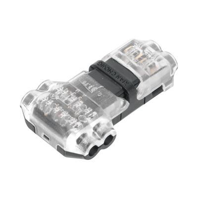 Conector en forma de T para 2 Contactos   Para una Conexión Rápida