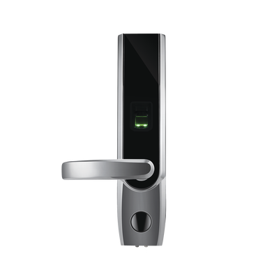 Cerradura autónoma izquierda bluetooth de huella digital, tarjeta de proximidad y contraseña   APP ZKSmarKey