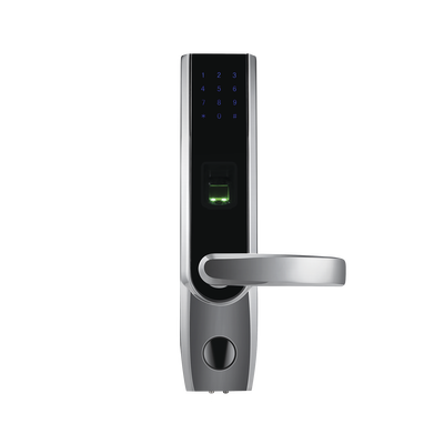 Cerradura autónoma derecha bluetooth de huella digital, tarjeta de proximidad y contraseña   APP ZK Smart Key