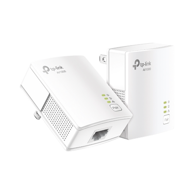 Kit Adaptador Powerline Gigabit Ethernet  Tecnologia HomePlug AV2   Puertos 1000Mbps   Plug and Play   hasta 300 M dentro de casa   1 Puerto 10 100 1000 Mbps   Tamaño ultra compacto