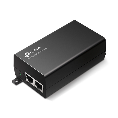 Inyector PoE+ (30W)   Gigabit 802.3 af at   2 puertos 10 100 1000 Mbps   Plug and Play   Fuente alimientación Integrada