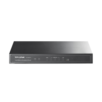 Router Balanceador de Carga Multi-Wan, 1 puerto LAN 10 100 Mbps, 1 puerto WAN 10 100 Mbps, 3 puertos Auto configurables LAN WAN, Sesiones Concurrentes 10,000 para Pequeña Oficina