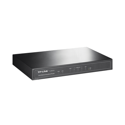 Router Balanceador de Carga Multi-Wan, 1 puerto LAN 10 100 Mbps, 1 puerto WAN 10 100 Mbps, 3 puertos Auto configurables LAN WAN, Sesiones Concurrentes 10,000 para Pequeña Oficina