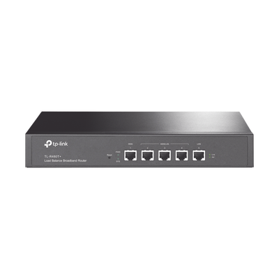 Router Balanceador de Carga Multi-Wan, 1 puerto LAN 10 100 Mbps, 1 puerto WAN 10 100 Mbps, 3 puertos Auto configurables LAN WAN, Sesiones Concurrentes 30,000 para Negocios Pequeños y Medianos