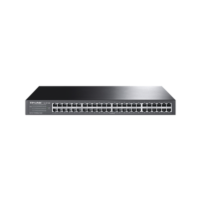 Switch no administrable de 48 puertos 10 100 Mbps para montaje en rack