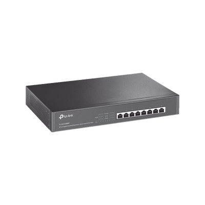 Switch Gigabit PoE+ no administrable de 8 puertos 10 100 1000 Mbps, para escritorio