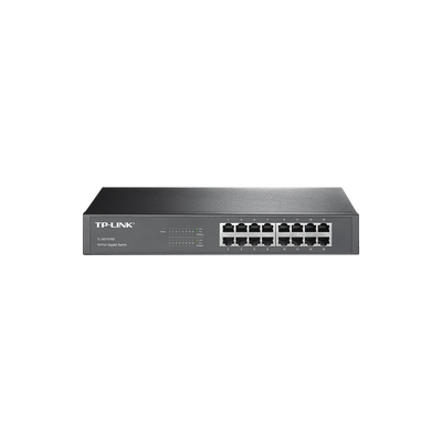 Switch Gigabit no administrable de 16 puertos 10 100 1000 Mbps para escritorio rack
