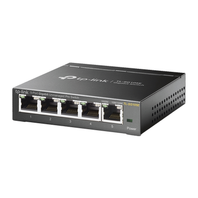Switch Escritorio Easy Smart de 5 puertos 10 100 1000 Mbps   IGMP para Vigilancia   Calidad en el Servicio (QoS)   Gestión GUI