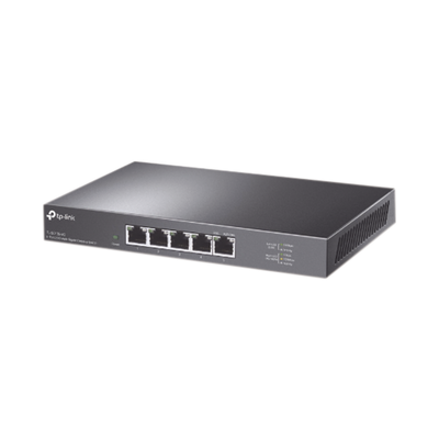 Switch Gigabit no administrable de 5 puertos 100 Mbps  1 Gbps  2.5 Gbps ideal para WiFi 6