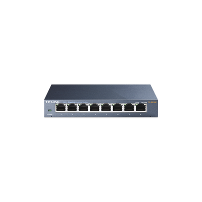 Switch Gigabit no administrable de 8 puertos 10 100 1000 Mbps