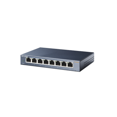 Switch Gigabit no administrable de 8 puertos 10 100 1000 Mbps
