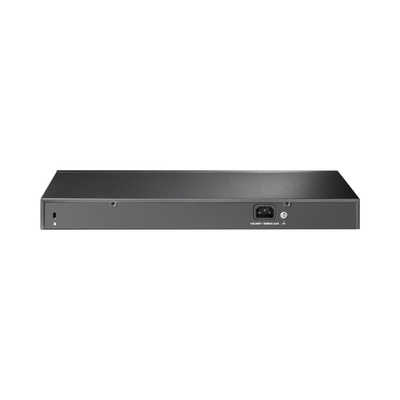 Switch JetStream de 16 puertos 10 100 1000Mbps y PoE af at, 2 puertos SFP hasta 192W.