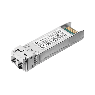 Transceptor mini-GBIC SFP+   Duplex Multimodo 10GBase    Distancia 300 metros    Conector LC