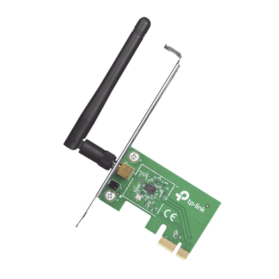 Adaptador Inalámbrico PCI Express   Velocidad inalámbrica de hasta 150 Mbps   Cifrado WPA WPA2   Compatible con windows y Linux