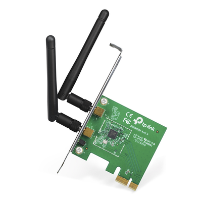 Adaptador Inalámbrico PCI Express N de 300Mbps   Tecnología MIMO   Cifrado WPA WPA2   Compatible con Windows