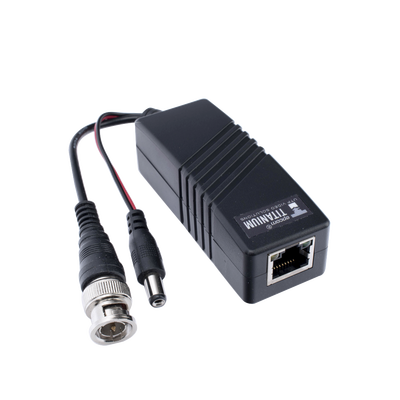(TRANSCEPTOR) TRANSMISOR ACTIVO para Kits KITTT4PVTURBOX, KITTT8PVTURBOX, KITTT16PVTURBOX y KIT-TT16PVTURBOX-RX   Regula el voltaje de 36 Vcc a 12Vcc   HD-TVI CVI AHD CVBS   Se instala del lado de la cámara.