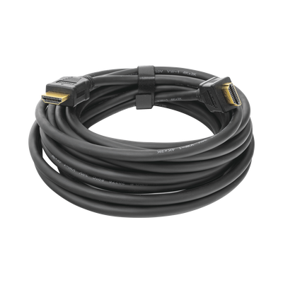 Cable HDMI de 5 Metros (High Speed)   Resolución 4K   Soporta Canal de Retorno de Audio (ARC)  Soporta 3D   Blindado para Reducir Interferencia   Chapado en Oro   Alta Resistencia y Durabilidad.