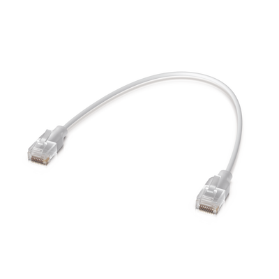 Pack de 24 Patchcords UniFi Etherlighting™ de 15 cm, hasta 2.5G   Conector RJ45 transparente para mejores efectos de luz con Switches USW PRO MAX
