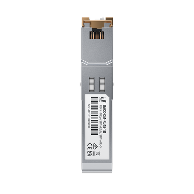 UFiber Módulo de fibra SFP convertidor a cobre RJ45 10 100 1000 Mbps, distancia hasta 100 m