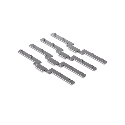 Kit de apilamiento stack para unir 2 racks UniFi modelo U-RACK-6U-TL, para lograr un rack de 12 UR. No incluye los racks