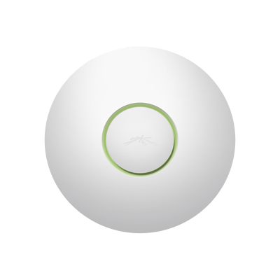 UAP-PRO UniFi, 802.11 a b g n (2.4 y 5 GHz simultáneos).