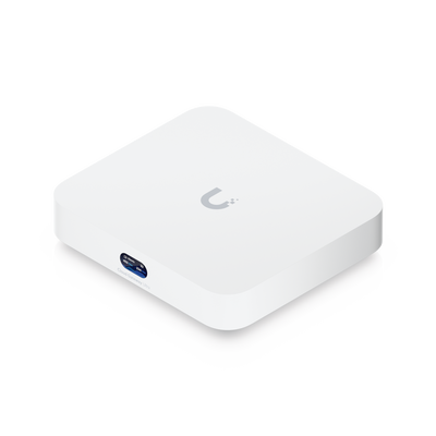 UniFi Cloud Gateway, Router multiWAN para balanceo failover   Integra UniFi Network para administrar hasta 30 dispositivos UniFi, (1) puerto WAN 1 2.5 GbE y (4) puertos LAN GbE