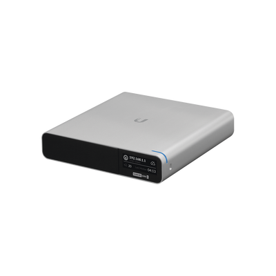 UniFi OS Console Cloud Key Gen2 PLUS   con aplicaciones UniFi Network y Protect, para hasta 50 dispositivos y 20 cámaras UniFi HD, incluye disco duro 1TB