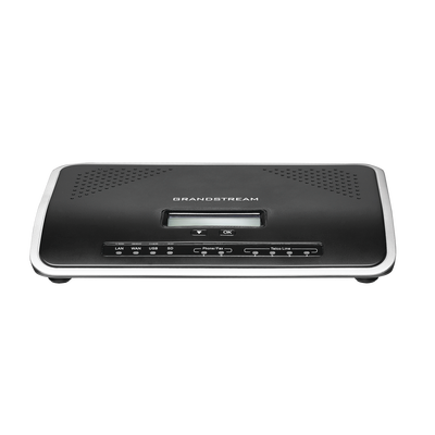 Conmutador IP-PBX de 2 puertos FXO + 2 FXS, 30 llamadas concurrentes, 500 usuarios y doble puerto Gigabit