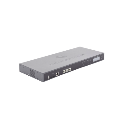 IP-PBX GrandStream Con 1 puerto T1 E1 y 2 puertos FXO, hasta 2000 extensiones con 200 llamadas simultáneas