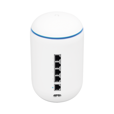 UniFi OS Console: UniFi Dream Machine, dispositivo que combina Wi-Fi AP 802.11ac Wave 2 MU-MIMO 4x4, Switch de 4 puertos, Router Security Gateway y Controlador UniFi