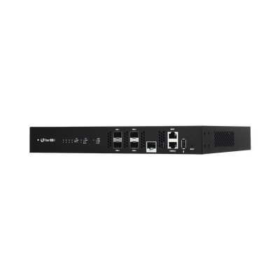 UFiber GPON OLT, Terminal de línea óptica hasta 512 ONUs concurrentes, con 4 puertos SFP GPON + 1 puertos SFP+ 10 G