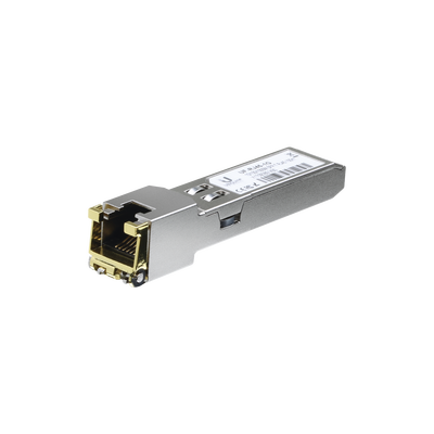 UFiber Módulo Ethernet RJ45 a SFP+ 1 10 Gbps, distancia hasta 100 m (1 Gbps) o 30 m (10 Gbps)