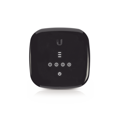 UFiber WiFi 802.11n GPON ONU, Unidad de red óptica con 1 puerto WAN GPON (SC APC) + 4 puertos LAN Gigabit Ethernet