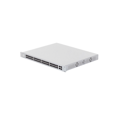 UniFi Switch PoE+  Pasivo 24V, Administrable de 48 puertos 10 100 1000 Mbps, 2 puertos SFP Gigabit , 2 puertos SFP+ 10 G, 500W