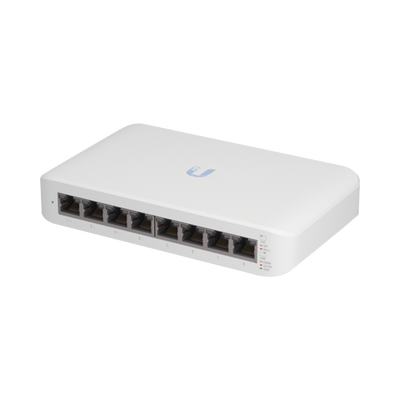 Switch UniFi Lite Administrable PoE de 8 Puertos 10 100 1000 Mbps (4 puertos 802.3af at), 52 W