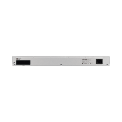 UniFi Switch USW-Pro-24, Capa 3 de 24 puertos Gigabit RJ-45 + 2 puertos 1 10G SFP+, pantalla informativa