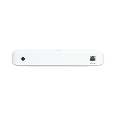 UniFi Switch Ultra Administrable 8 puertos GbE   (1) puerto POE++ IN y (7) puertos POE+  Wattaje depende de fuente o POE IN, hasta 42W, No incluye fuente inyector