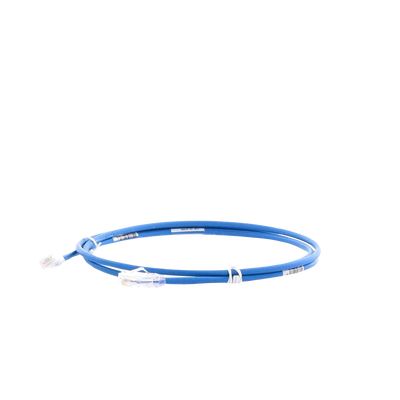 Cable de Parcheo UTP Cat6A, CM LSZH, Diámetro Reducido (28AWG), Color Azul, 5ft