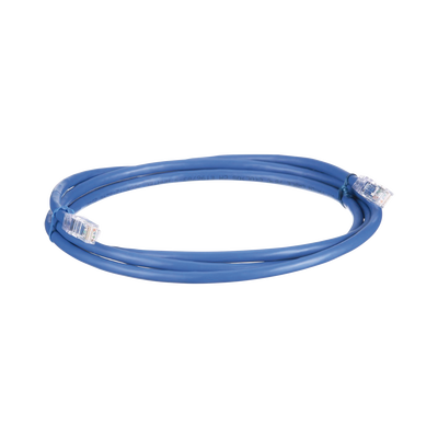 Cable de Parcheo UTP, Cat6A, 24 AWG, CM, Color Azul, 20ft