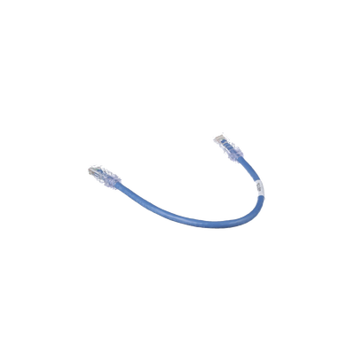 Cable de Parcheo TX6, UTP Cat6, 24 AWG, CM, Color Azul, 1 ft