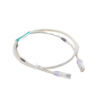 Cable de Parcheo TX6, UTP Cat6, 24 AWG, CM, Color Blanco Mate, 3ft
