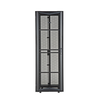 Gabinete FlexFusion para Centros de Datos, 45 UR, 800 mm de Ancho, 1200 mm de Profundidad, Fabricado en Acero, Color Negro
