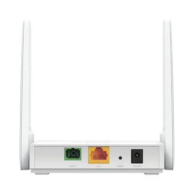 ONU ONT - Router GPON WIFI 2.4 GHz N 300Mbps   1 Puerto PON SC APC   1 Puerto LAN 10 100 1000 MBPS   Soporta AgiNet Config - AgiNet ACS (Herramienta de gestión remota)