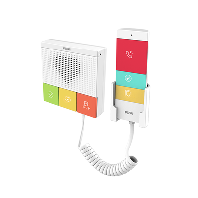 Intercomunicador SIP para Hospital Asilos, 6 botones, antibacterial, 1 Relevador integrado