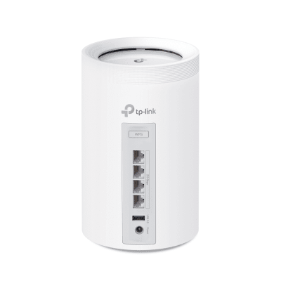 KIT 3 Routers Inalámbrico MESH Interior para Hogar   Triple Banda Wi-Fi 7 BE9300 Mbps   2 Puerto 2.5 Gigabit WAN LAN   4 Antenas Internas   Operación Multi-Link MLO   Administración Mediante la App Deco (iOS, Android)   HomeShield