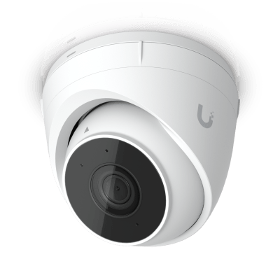 Cámara UniFi Protect G5 Turret Ultra, compacta, para exterior   2K (4 MPX)   ángulo 102.4°   visión nocturna hasta 30mts  detección de eventos   micrófono, POE+